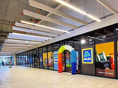 Üzletek, boltok világítása