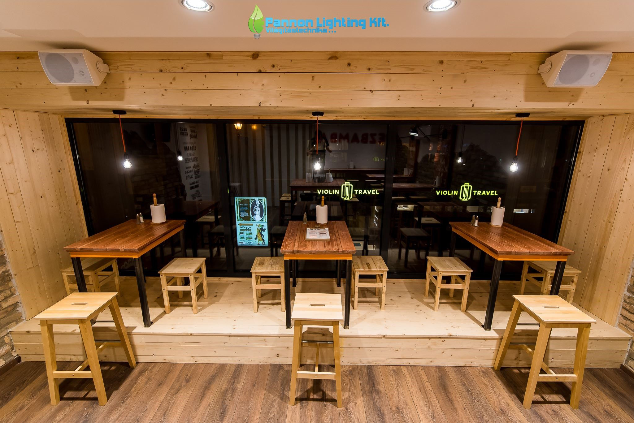 Bamba Marha étterem dizájn világítás