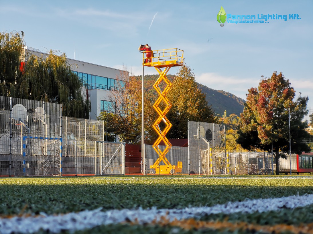 Sportvilágítás az angol iskolában